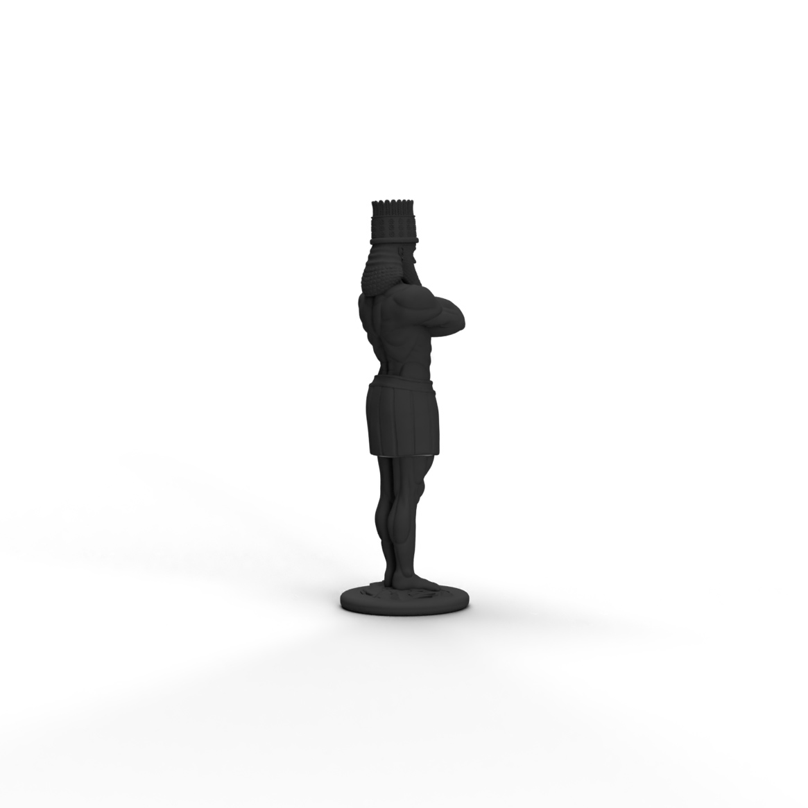 Standbild König Nebukadnezar Mini Set 7cm – Bild 5