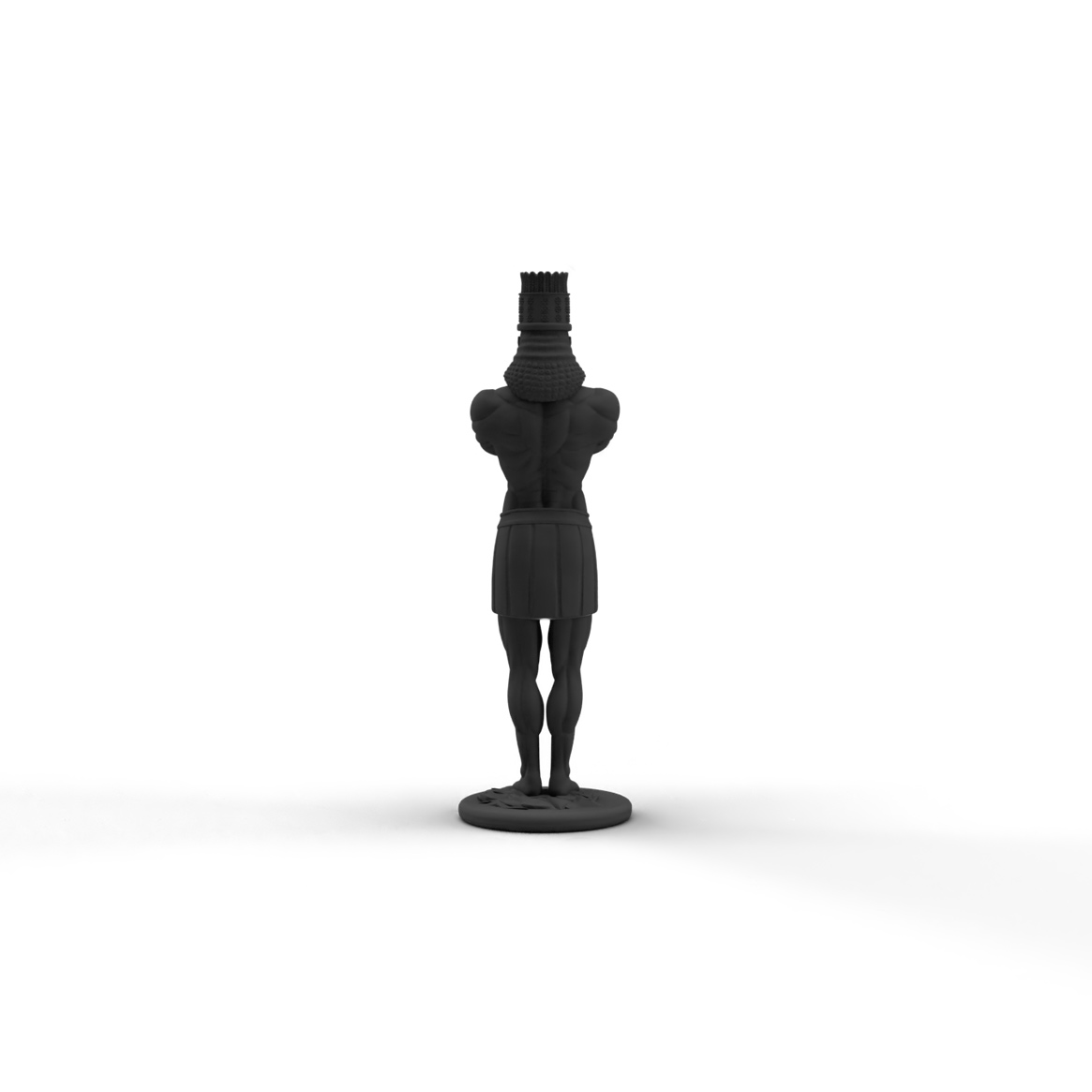 Standbild König Nebukadnezar Mini Set 7cm – Bild 3