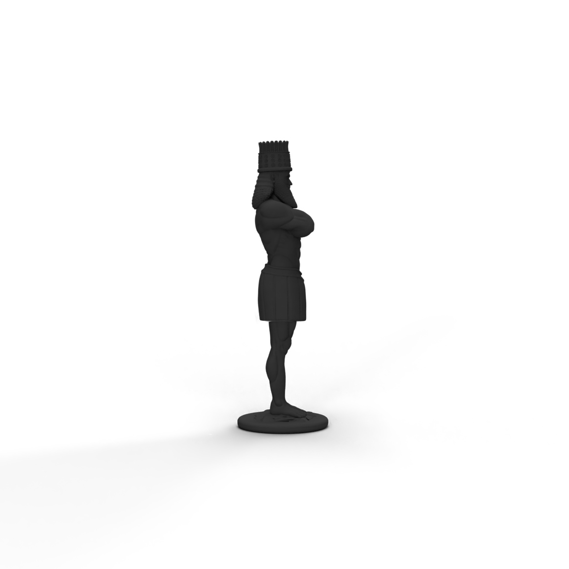 Standbild König Nebukadnezar Mini Set 7cm – Bild 4